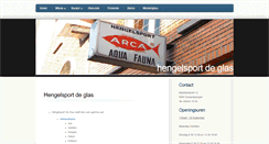 Desktop Screenshot of hengelsportdeglas.be